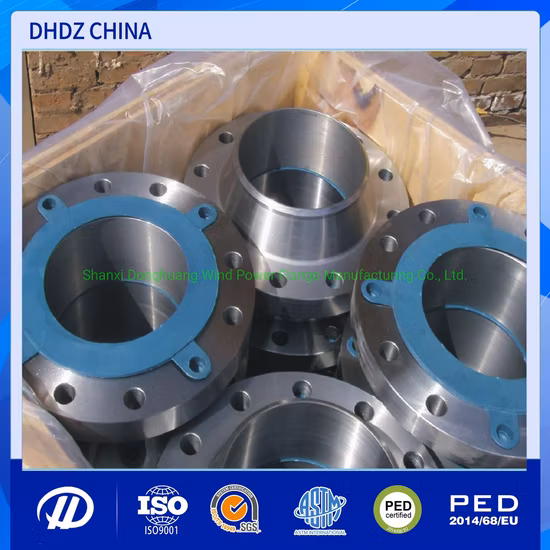 Forged Flange DIN 2635 Stainless Steel Wnrf Welding Neck Flange
