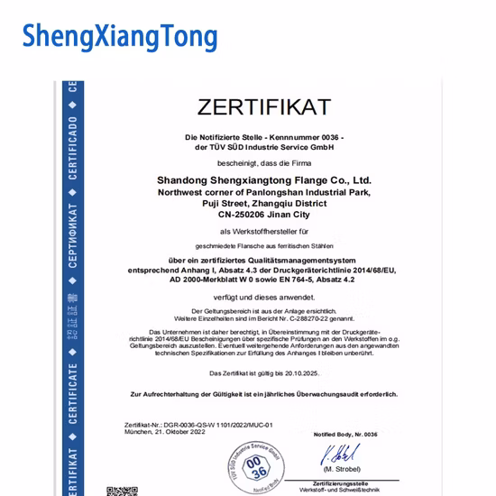 4′ ′ ANSI B16.5/ASTM A105 DIN/GOST Stainless Steel FF RF Wn/So/Threaded/Plate/Socket Forged Flange