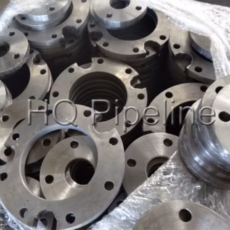 ANSI/DIN/En1092-1 Forged Carbon/Stainless Steel Pn10/16 Welding Neck/Blind/Slip on/Flat Plate/Socket RF/FF Pipe Flange